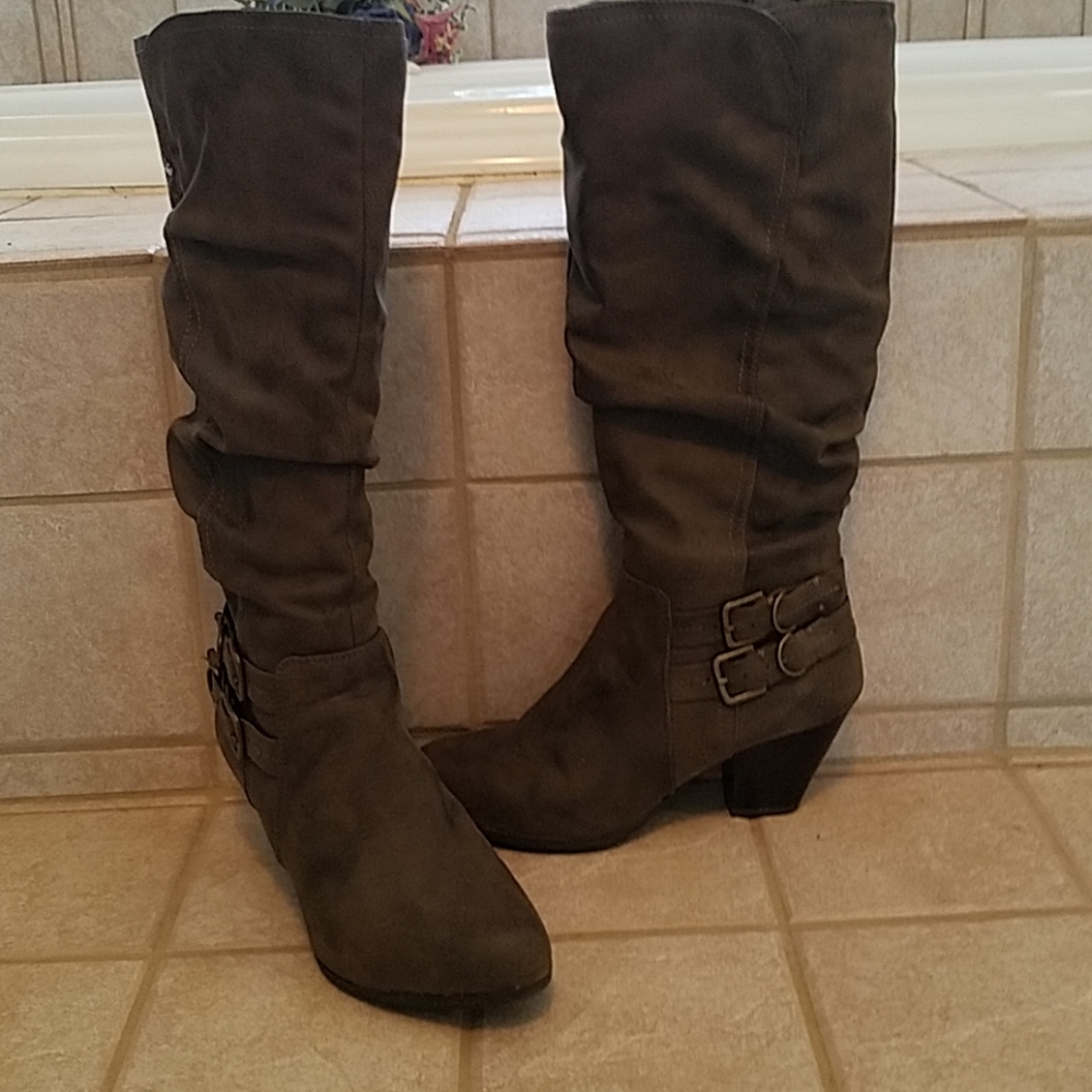 Knee high boots